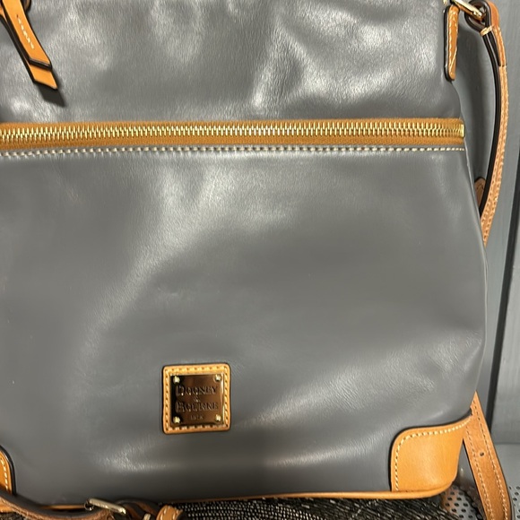 Dooney & Burke Slate Grey Crossbody Bag - Picture 3 of 13